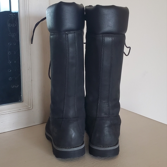 TIMBERLAND Tall Black Boots - Picture 12 of 14